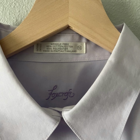 Vintage Button Down - Purple - Picture 3 of 4